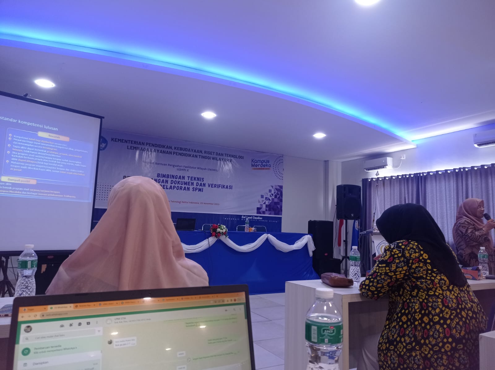 Galeri BIMTEK Pengembangan Dokumen dan Pelaporan Dokumen Akreditasi oleh LLDIKTI Wilayah X